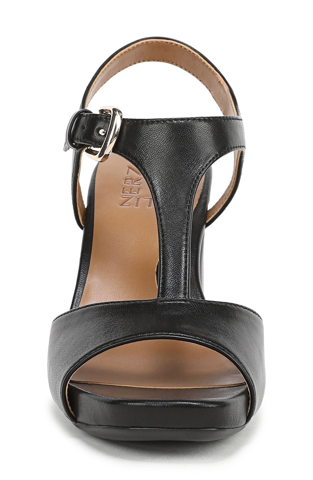 Naturalizer Marlowe T-Strap Sandal, Alternate, color, Black