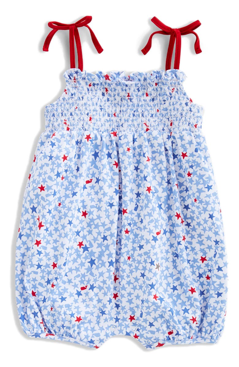 vineyard vines Smocked Bubble Romper, Main, color,