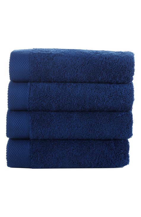 Signature 4-Piece Turkish Cotton Hand Towels