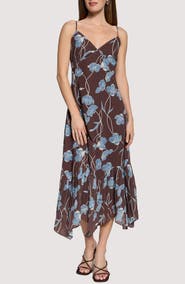 Lost + Wander Sapphire Mist Floral Dress