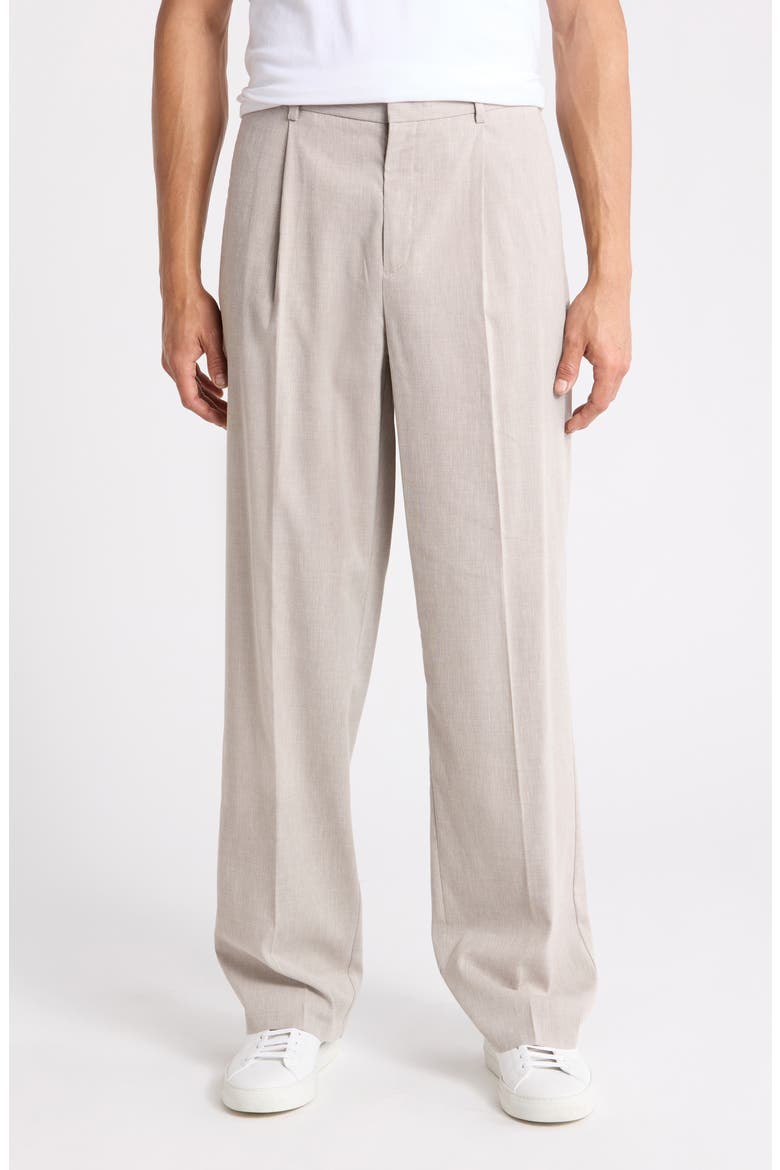 Reece Slub Pants, Main, color, LIGHT SAND
