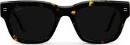 WMP Eyewear Clint - 50mm Rectangular Polarized Sunglasses