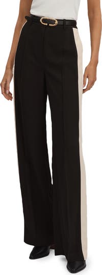 Reiss Pam Stripe Wide Leg Pants | Nordstromrack