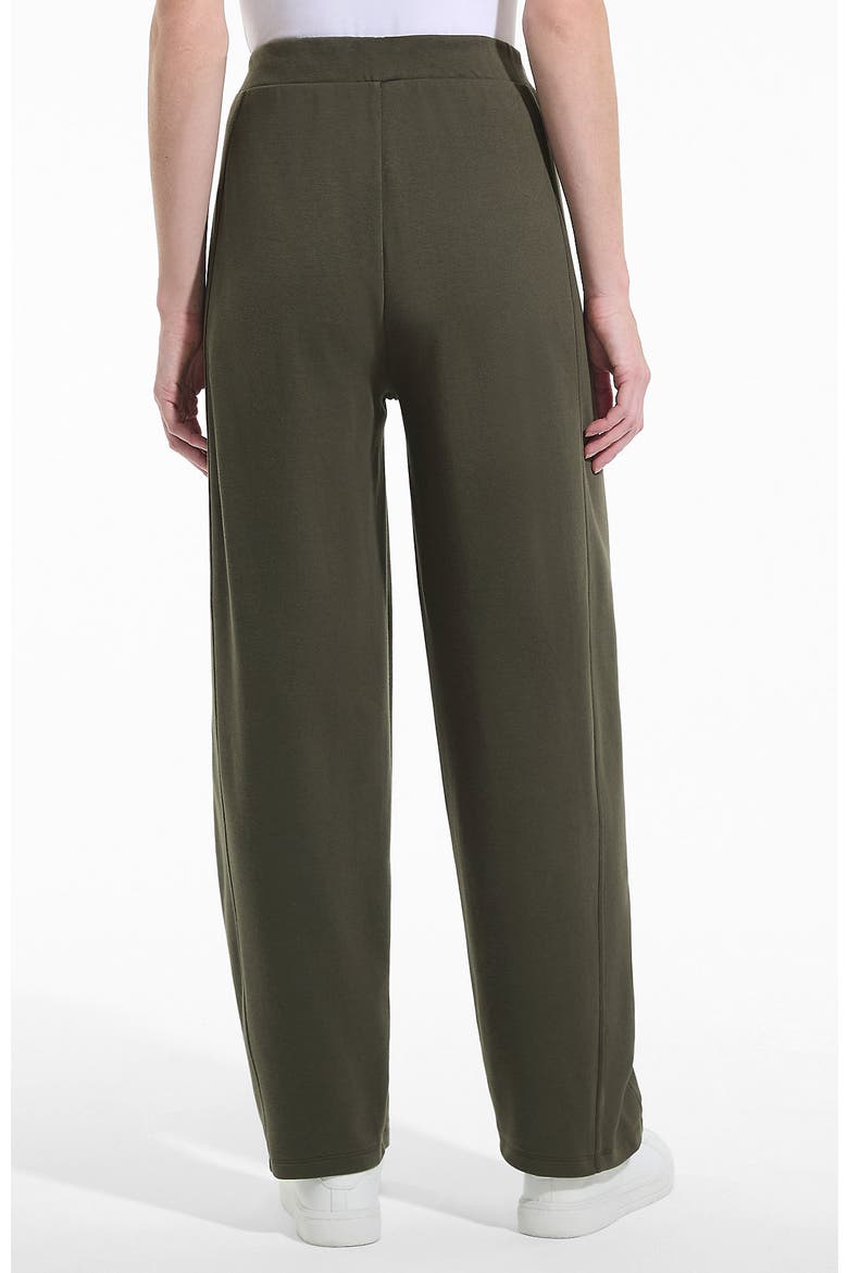 Sport Knit High Rise Barrel Ankle Pants, Alternate, color, Forest Moss