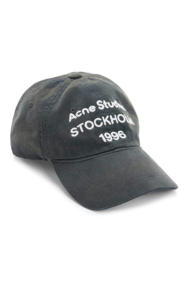 Carliy 1996 Baseball Hat, Main, color, FADED BLACK