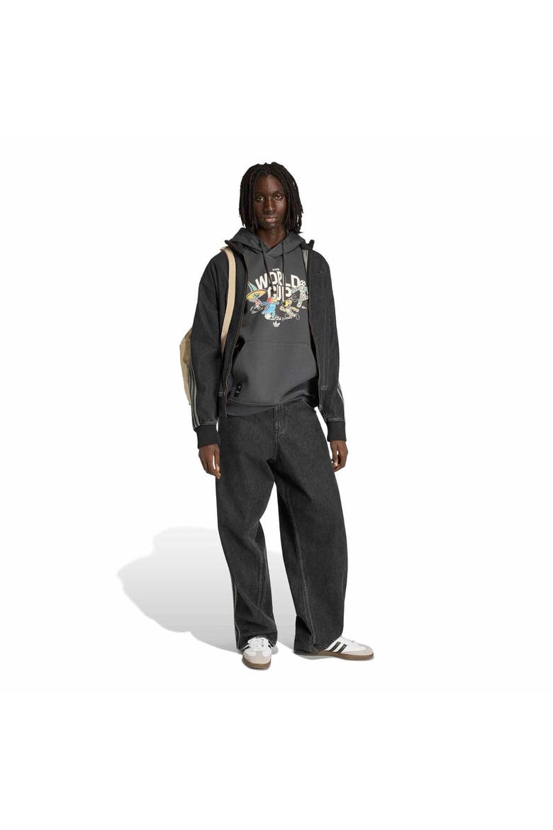 Men's adidas  Gray FIFA World Cup Historic Mascot Hoodie, Alternate, color, Gray