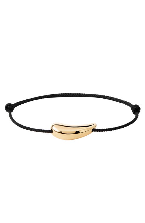 Pdpaola Orbit Cord Bracelet In Black