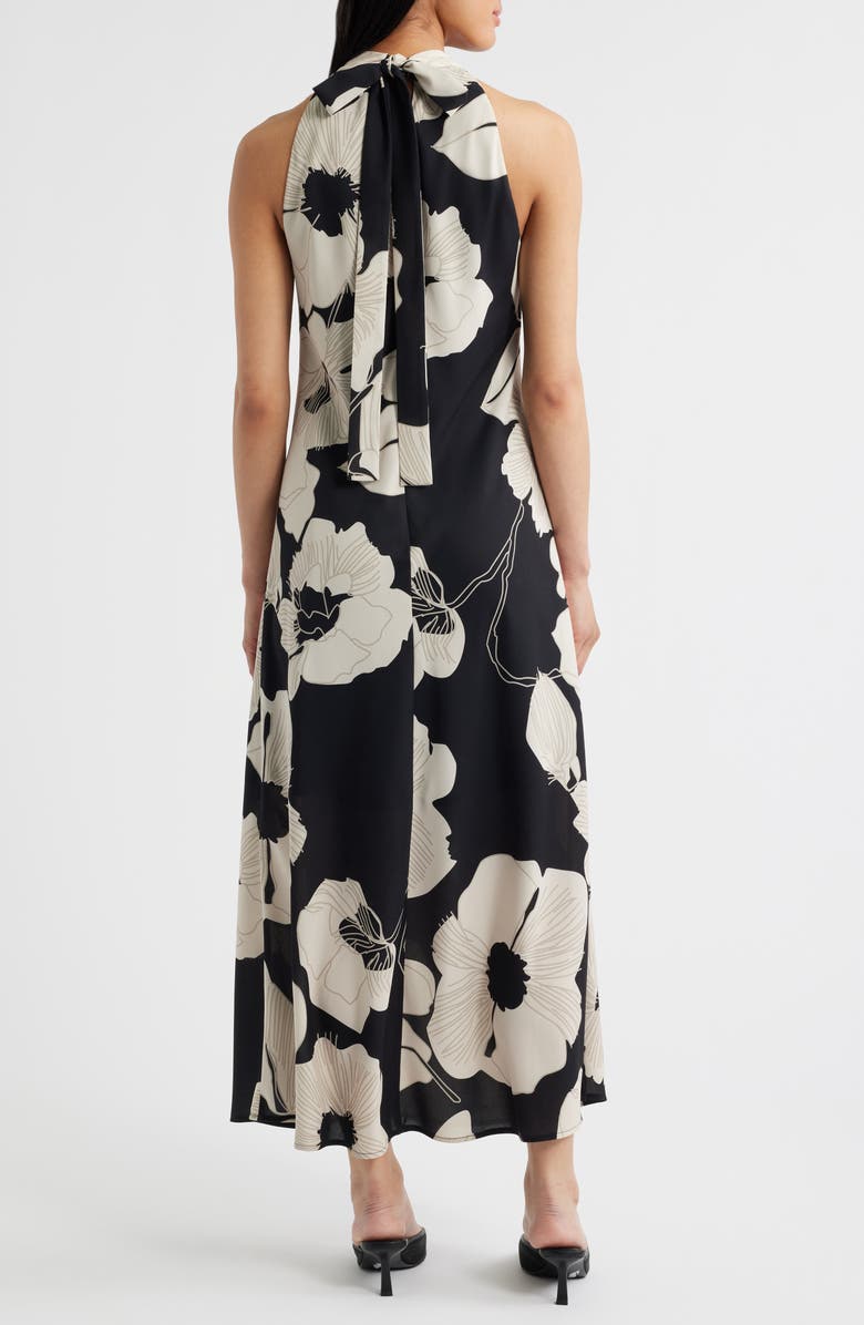 Floral Print Sleeveless Dress