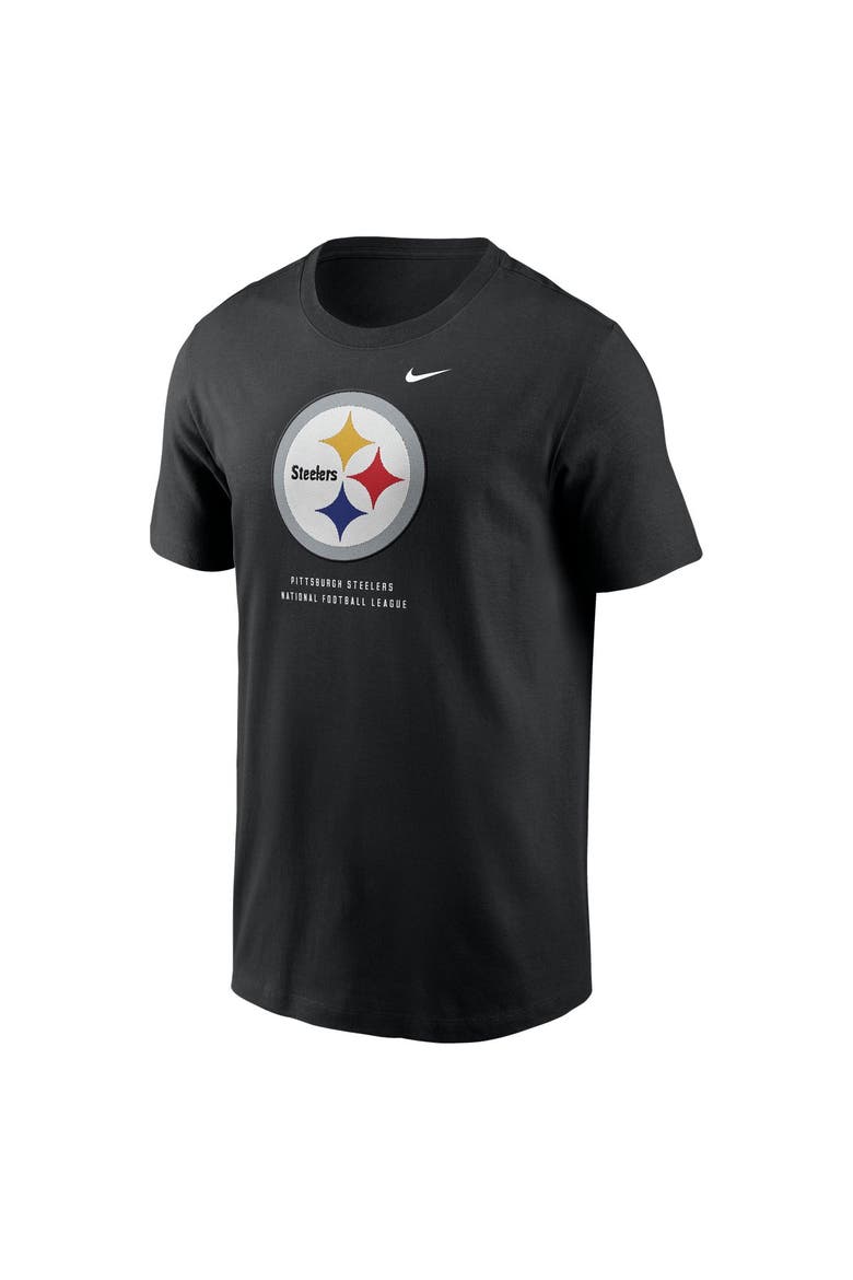 Men's Nike Black Pittsburgh Steelers Property Of T-Shirt, Alternate, color, Black