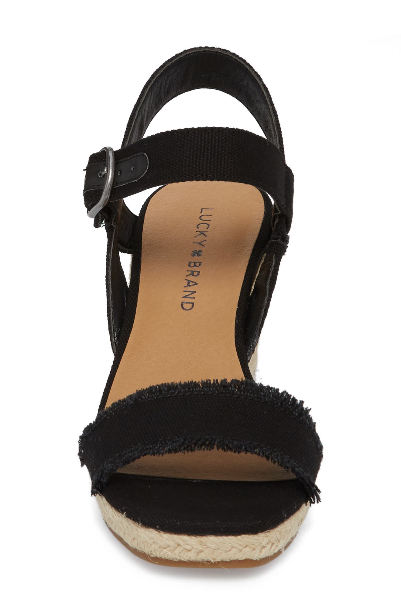 Lucky Brand Marceline Squared Toe Wedge Sandal, Alternate, color, 