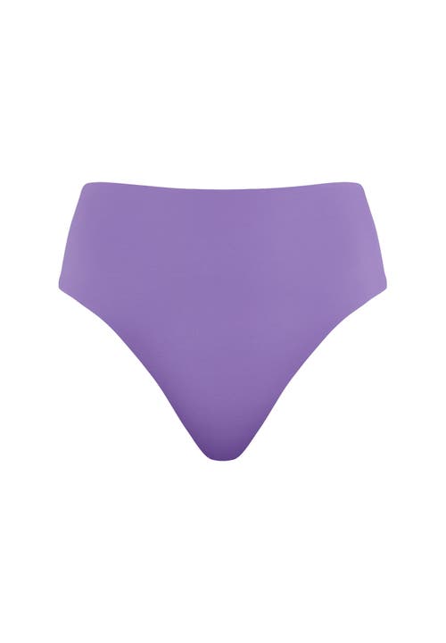 Cuup The Highwaist Swim In Purple