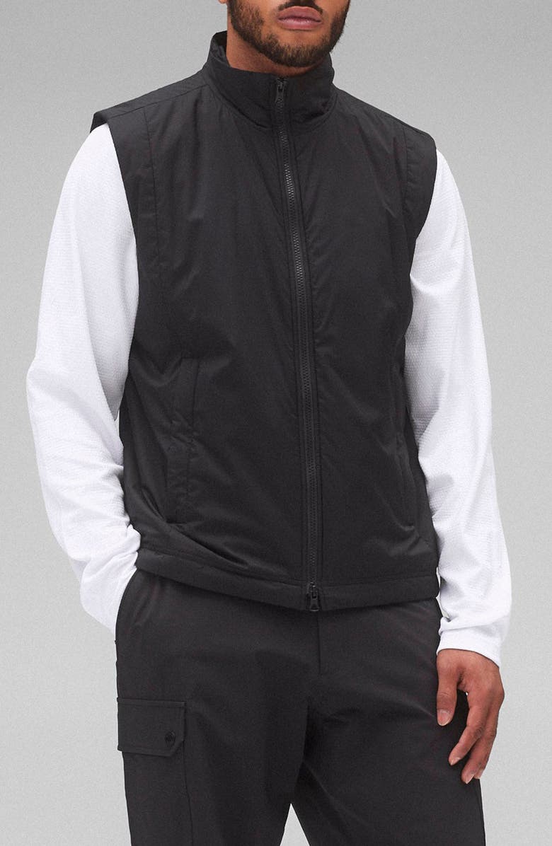 Reigning Champ Signal Nylon Ripstop Insulated Vest, Main, color, Black