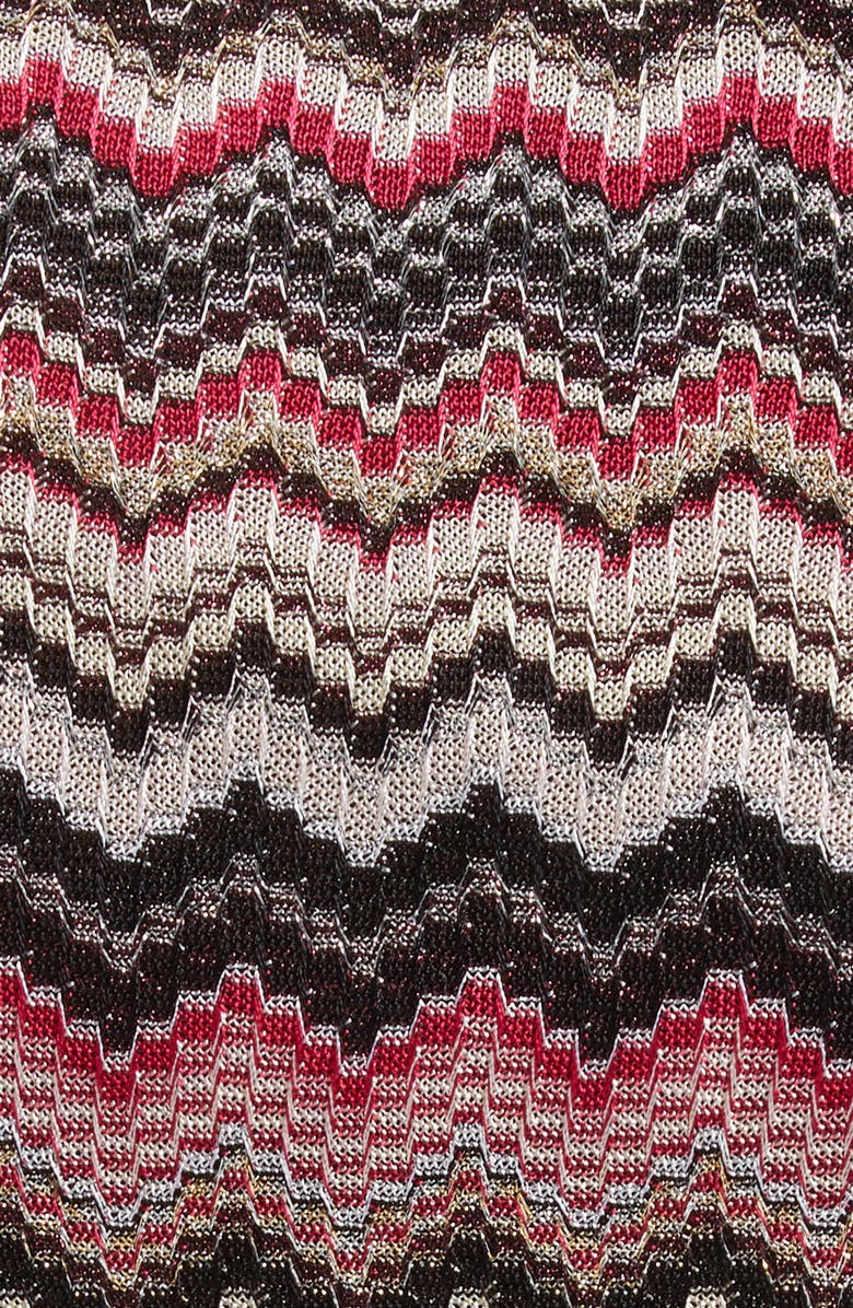 Missoni Chevron Stripe Knit Tank, Alternate, color, Pink/ Beige Multi