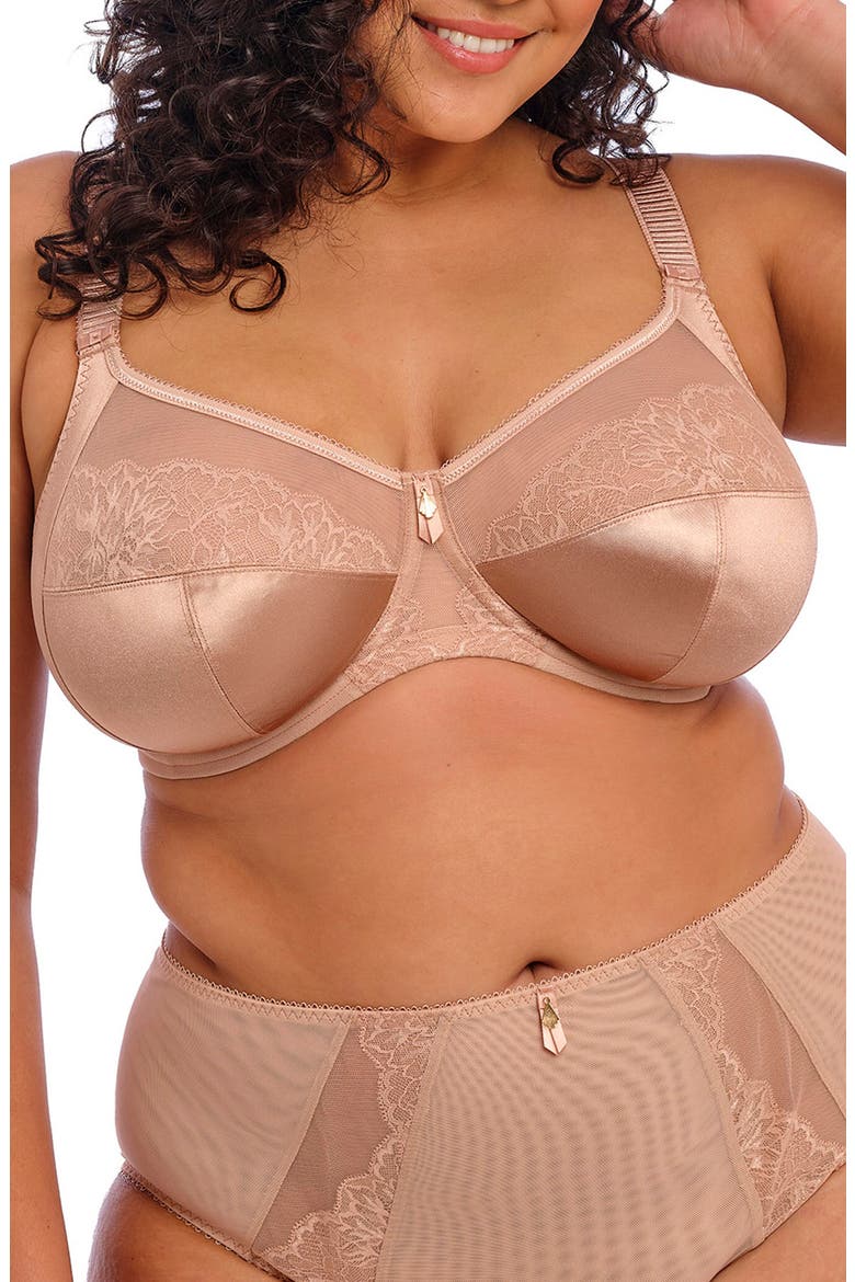 Cate Allure Underwire Bra, Main, color, SAHARA