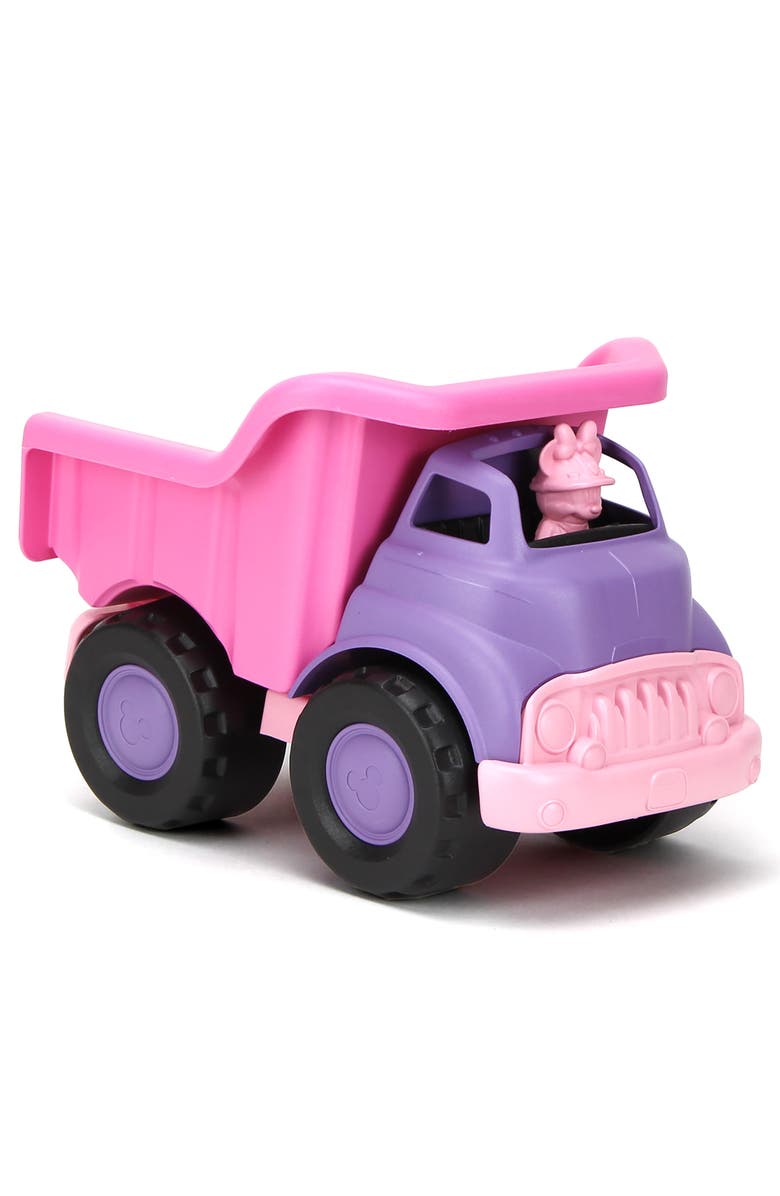 Green Toys Disney Baby Minnie Mouse Dump Truck, Plastic, Play Vehicle, Kids, Main, color, Multicolored