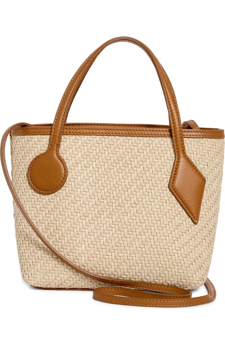 LIFFNER Sprout Micro Raffia Tote, Alternate, color, Beige