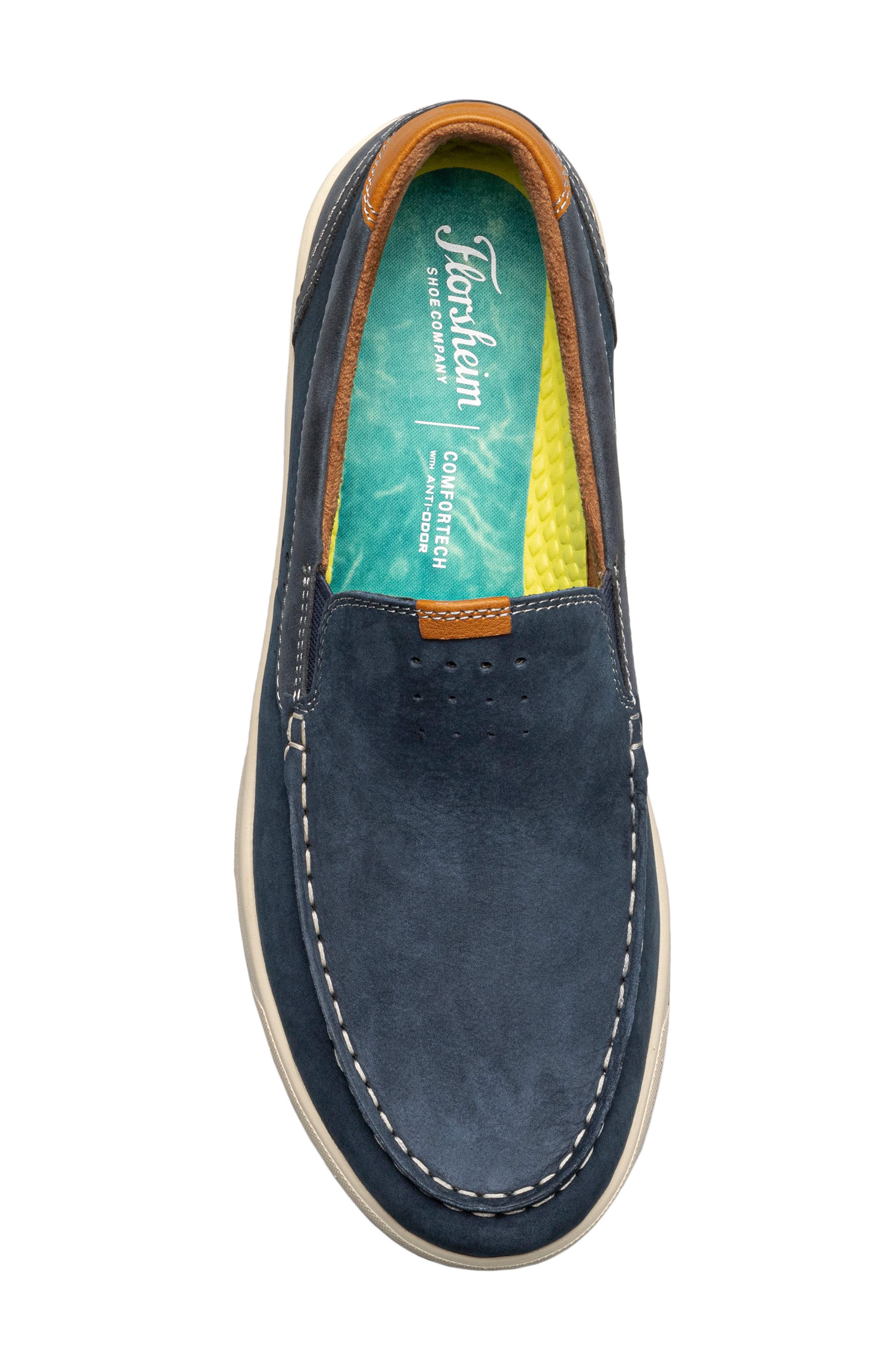 Crossover Moc Toe Slip-On, Alternate, color, NAVY