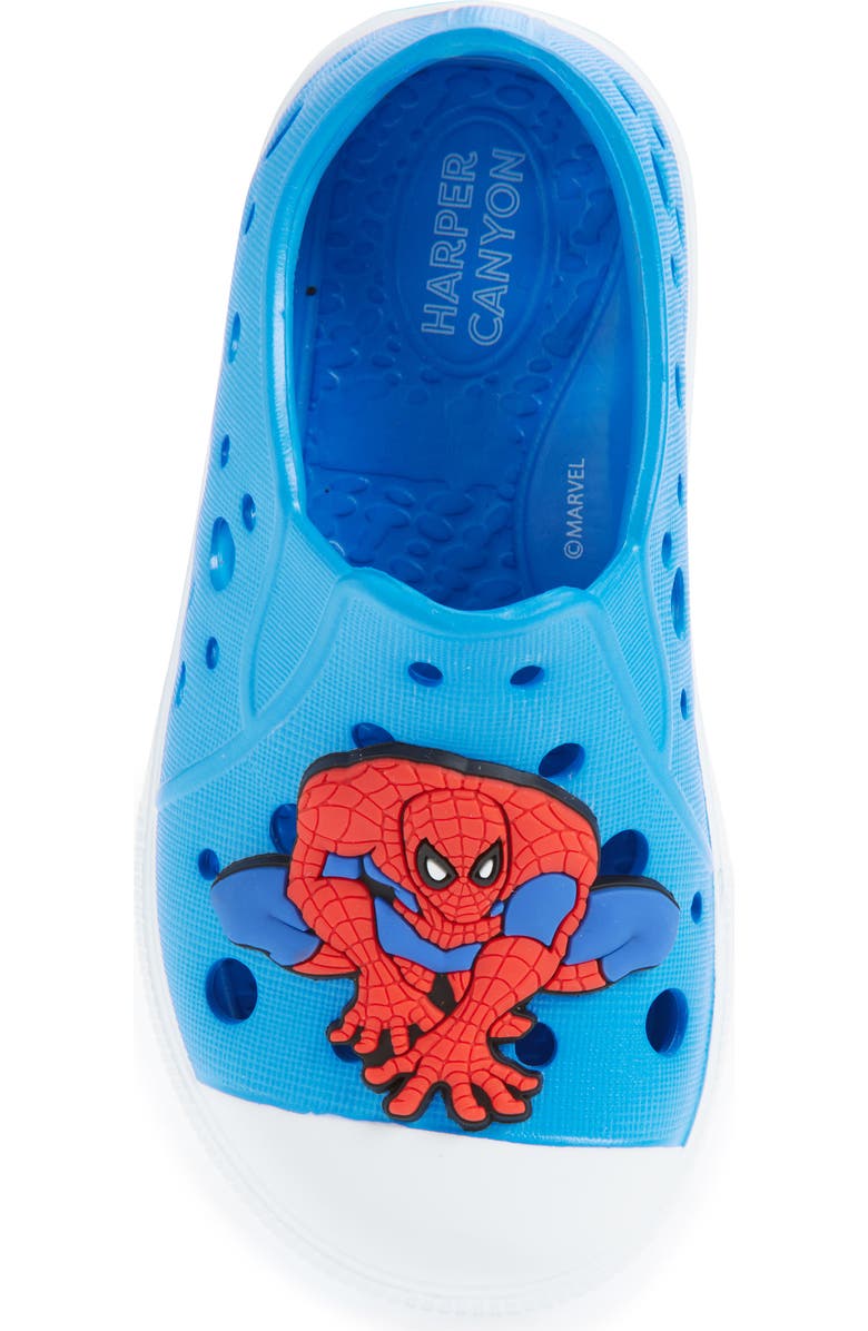 Harper Canyon Kids' Spider-Man Water Shoe, Alternate, color, Blue