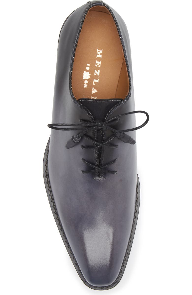 Mezlan Barbaro Oxford, Alternate, color, Grey/ Black