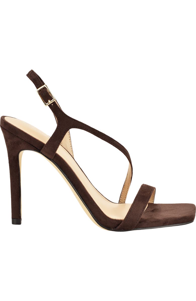 Calvin Klein Tansley Slingback Sandal, Alternate, color, Dark Brown