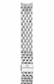 MICHELE Sidney Diamond 18mm Bracelet Watch Band