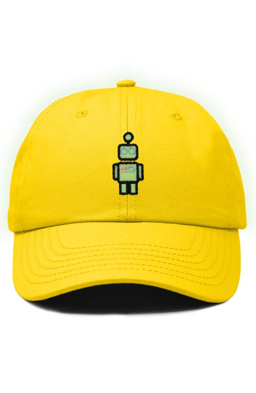 Dalix Robot Hat In Gold