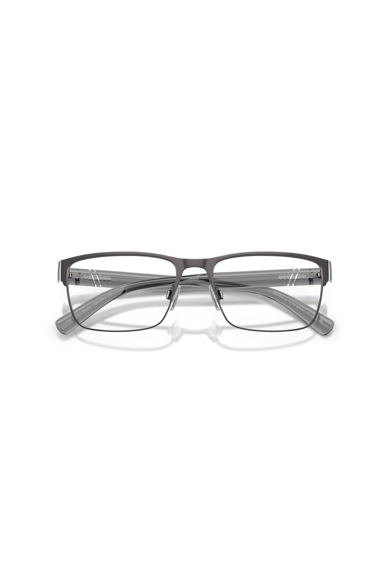 58mm Rectangle optical glasses, Alternate, color, Grey