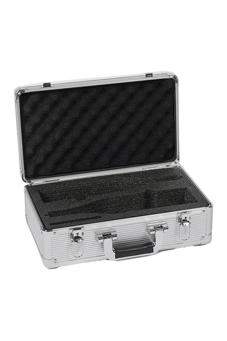 VinBottle 2-Bottle Case - Silver, Alternate, color, Silver