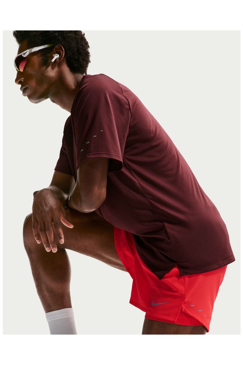 Dri-FIT 5-Inch 2-in-1 Running Shorts, Alternate, color, LIGHT CRIMSON