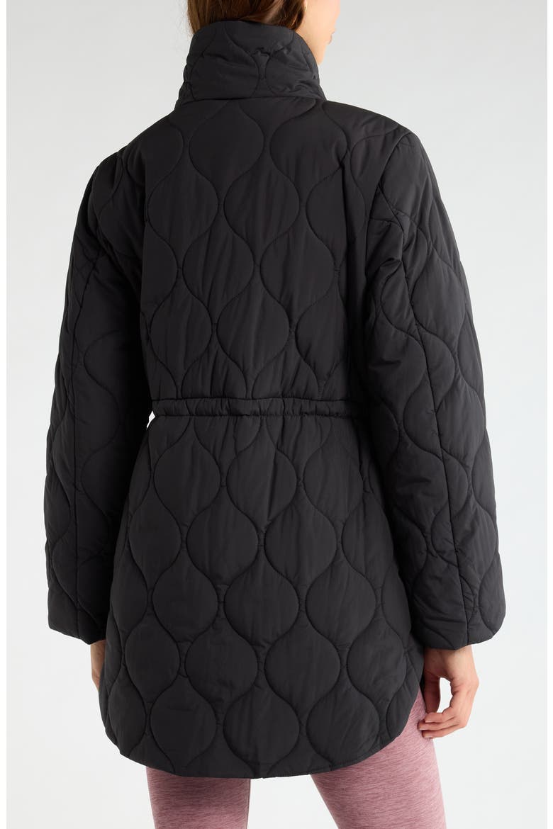 Skyline Longline Quilted Jacket (Women) | Nordstrom