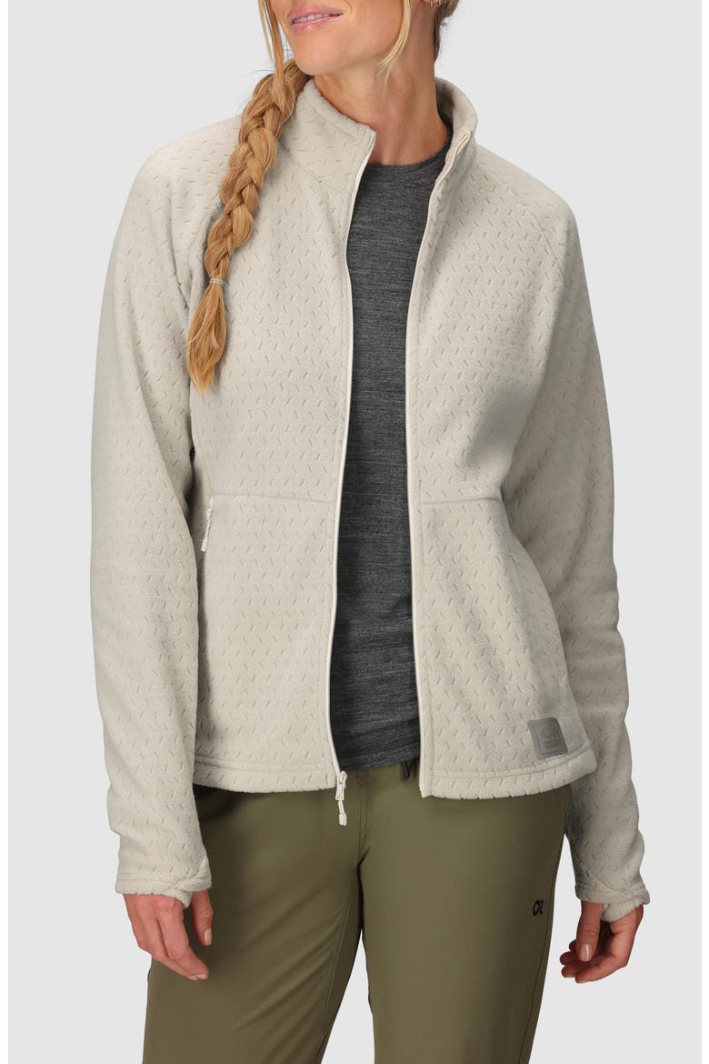 Trail Mix XT Fleece Jacket, Alternate, color, OYSTER