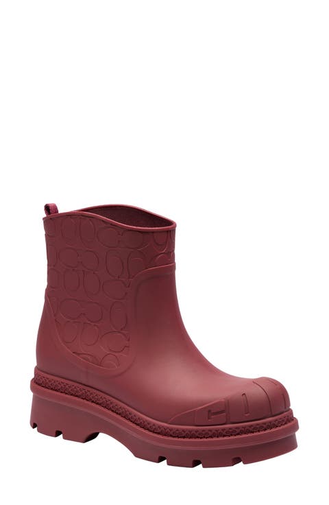 Logo Monogram Rain Boot