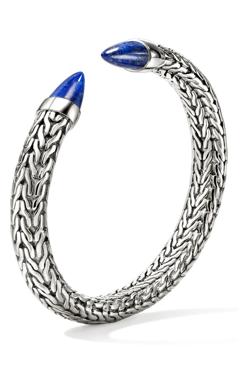 John Hardy Spear 50 Cuff Bracelet, Alternate, color, Silver