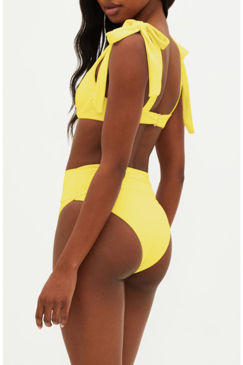 Blair Underwire Bikini Top, Alternate, color, LEMON YELLOW