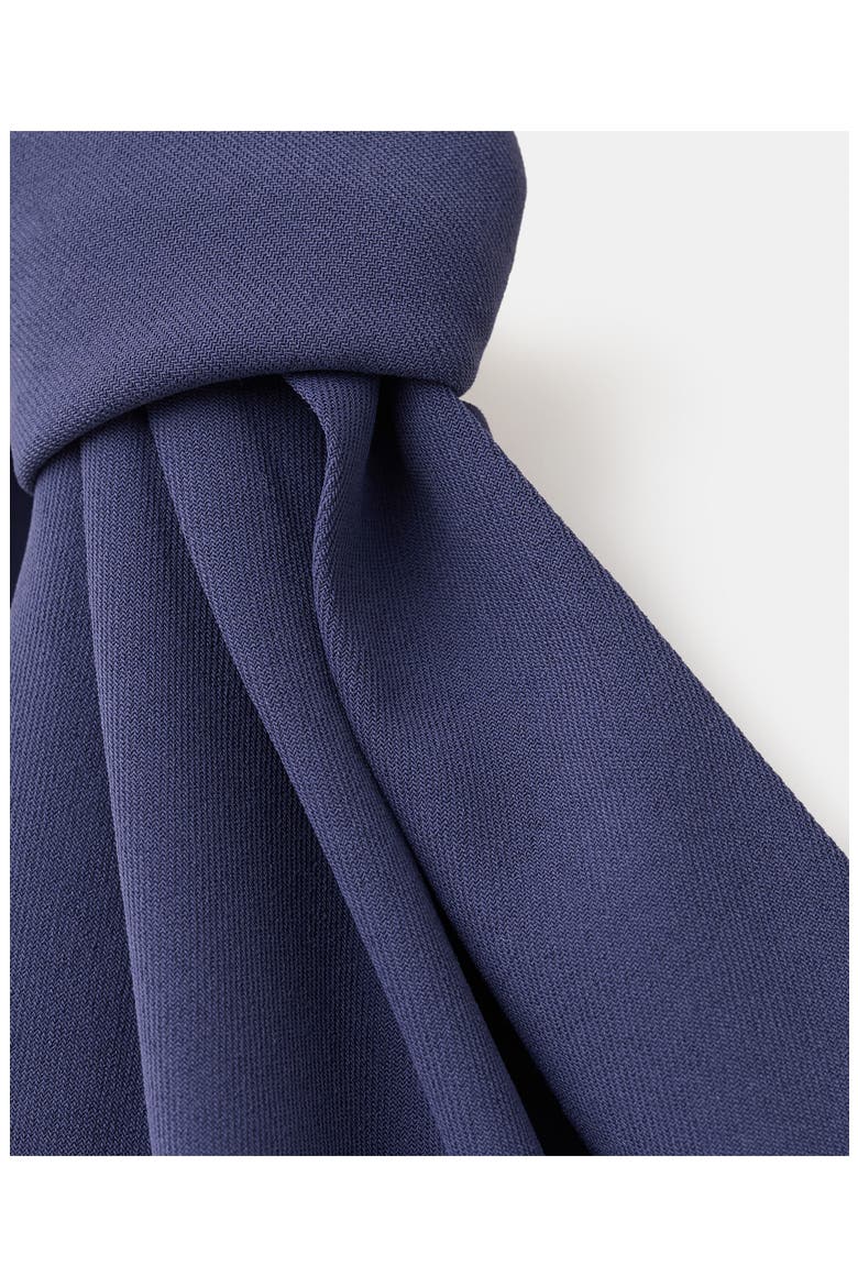 Knotted One-Shoulder Jumpsuit, Alternate, color, INK BLUE