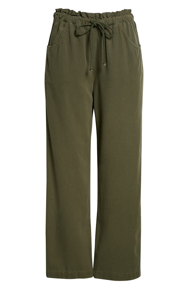 XÍRENA Talin Silk Paperbag Waist Pants, Alternate, color, 