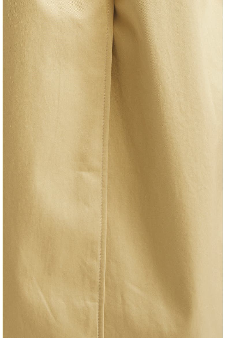 Castleford Check Collar Water Resistant Gabardine Trench Coat, Alternate, color, HAMPER