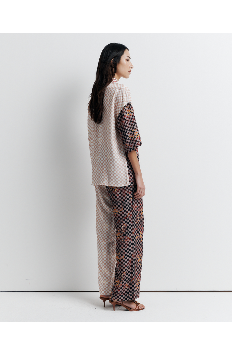 Romy June Shirt collaboration with Phoebe Willis, Alternate, color, Checkmate