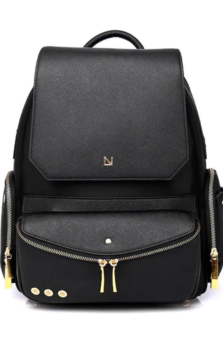 Lux and Nyx Zoe 13-inch Laptop Backpack For Women, Alternate, color, Black