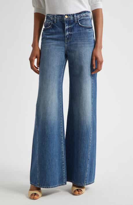 L'AGENCE Beau High Waist Wide Leg Jeans