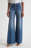 L'AGENCE Beau High Waist Wide Leg Jeans