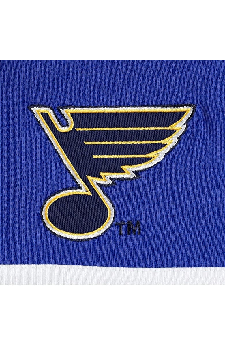 Tommy Hilfiger Men's Tommy Hilfiger Blue St. Louis Blues Walter Lace-Up Long Sleeve Top, Alternate, color, Blue