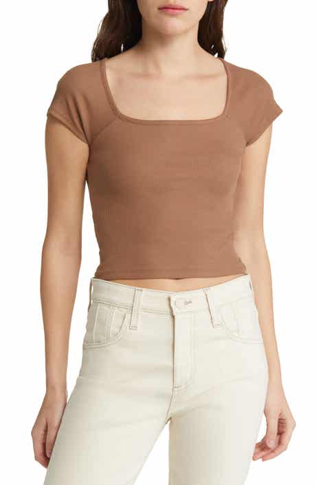 Madewell Brightside Square Neck T-Shirt