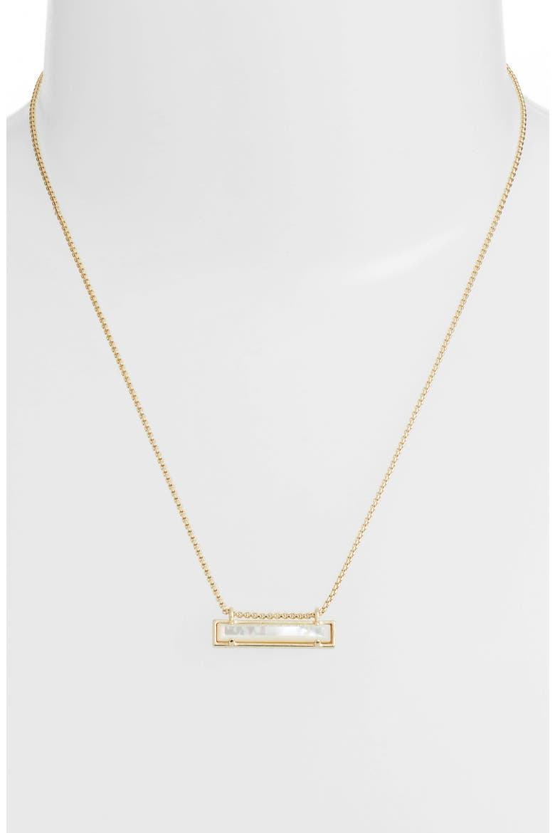 Leanor Pendant Necklace, Alternate, color, IVORY MOP/ GOLD