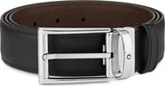Montblanc Trapeze Reversible Leather Belt