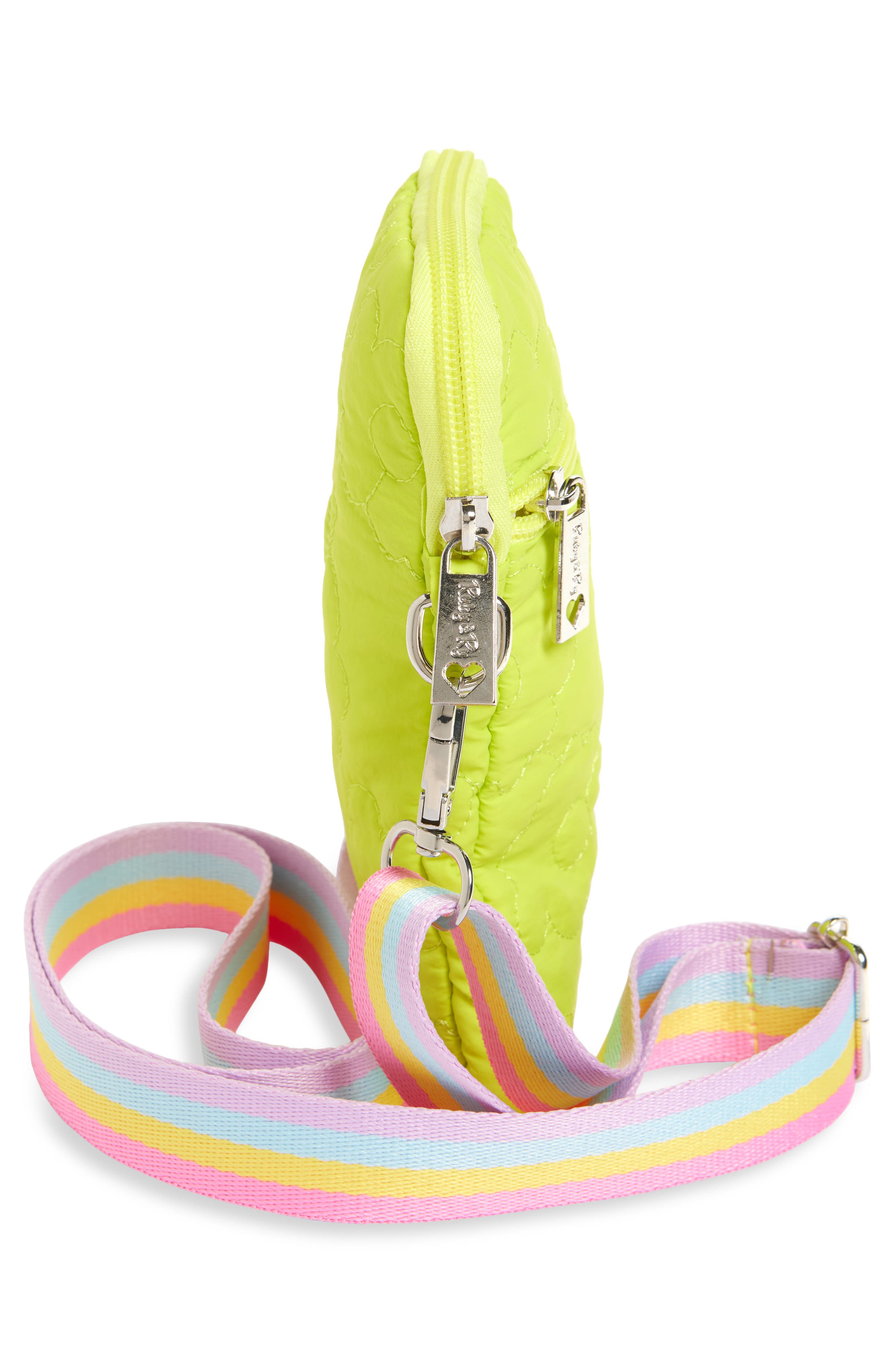 Ruby & Ry Kids' Quilted Crossbody Bag, Alternate, color, Yellow