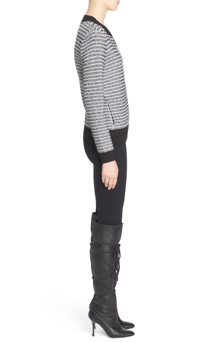 St. John Collection 'Alexa' Stretch Milano Knit Ankle Pants, Alternate, color,