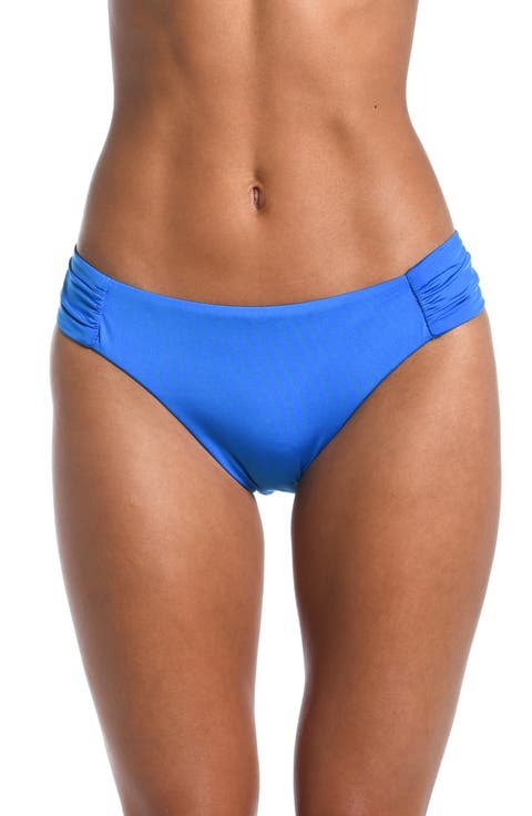 Solids Shirred Side Bikini Bottoms