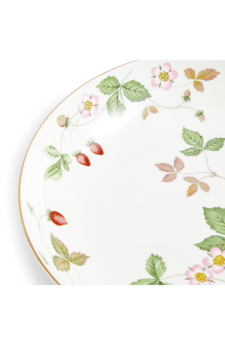 Wedgwood Wild Strawberry Bone China Pasta Bowl, Alternate, color, 