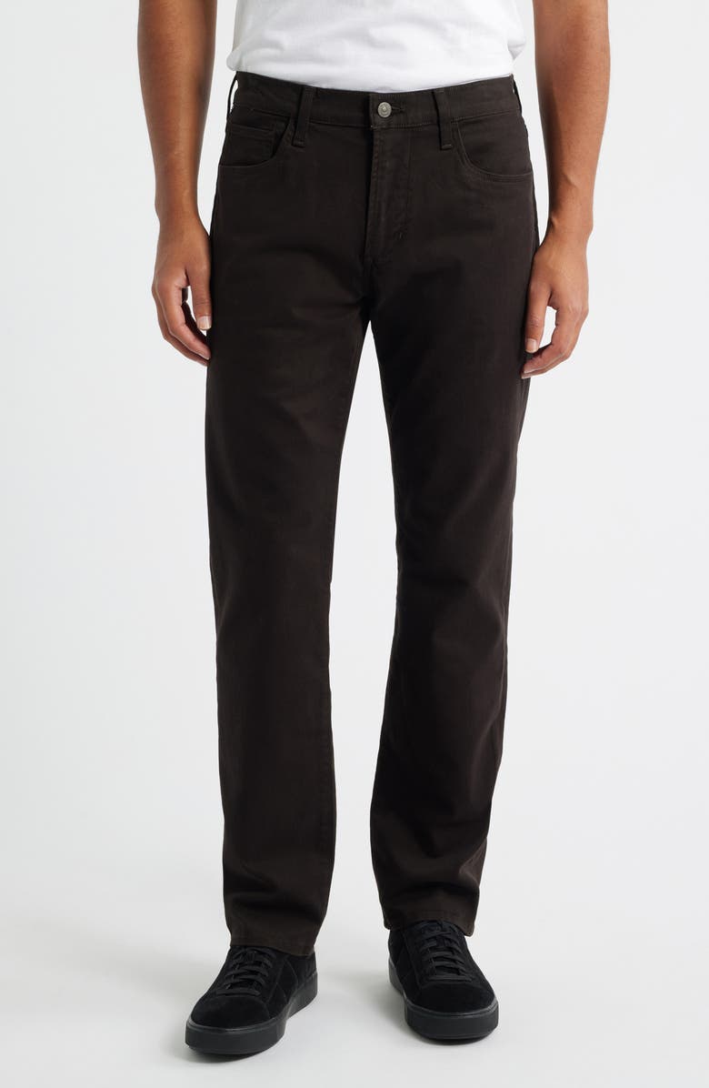 Citizens of Humanity Elijah Relaxed Straight Leg Twill Pants, Main, color, Toast Dark Brown